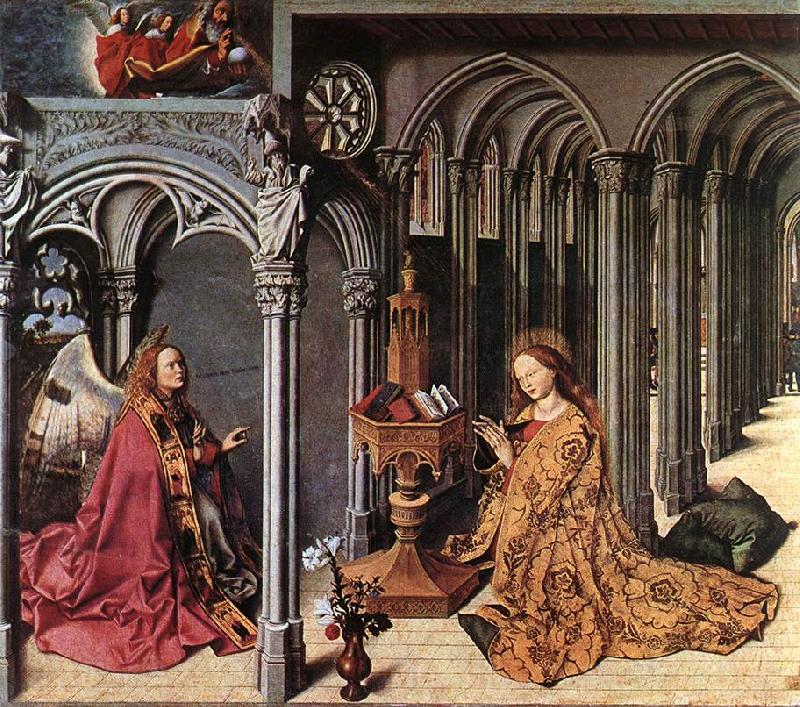 MASTER of the Aix Annunciation The Annunciation sg97 France oil painting art